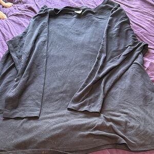 Terra & Sky Women's Charcoal Cardigan